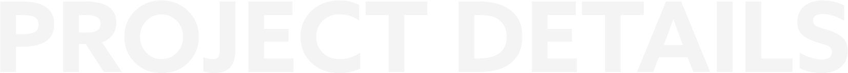 Project Details